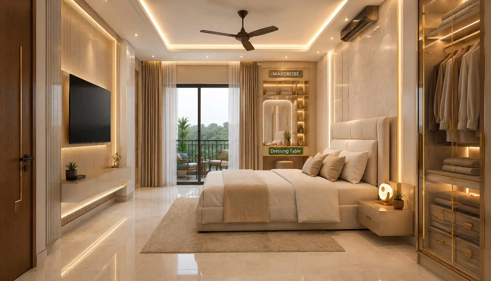 Bedroom 51 - Bedroom | AJ Studio