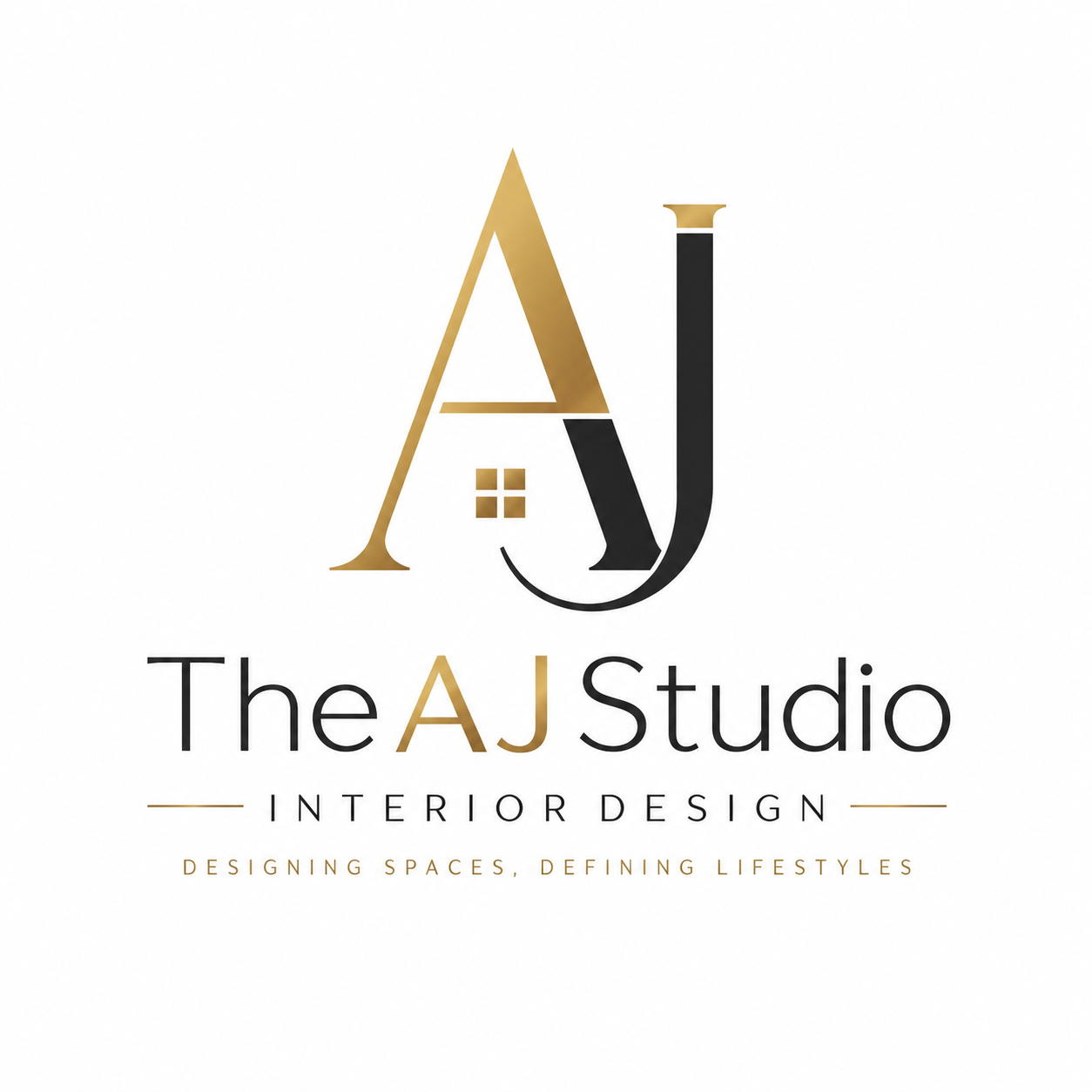 The AJ Studio logo